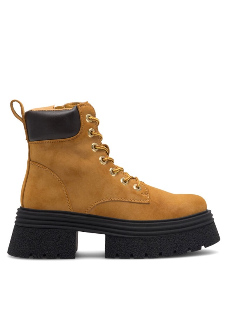 Botine dama -  590558804867140 - Sintetic - Maro