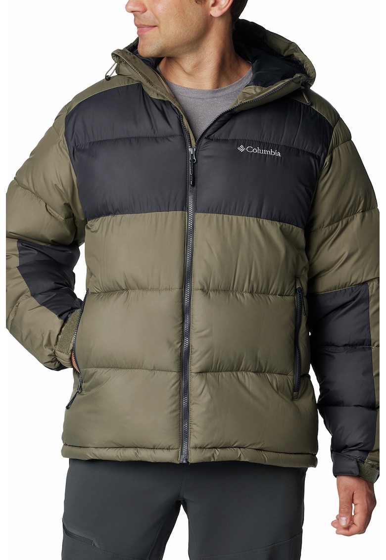 Geaca matlasata cu gluga Pike Lake™ II - Gri carbune/Kaki