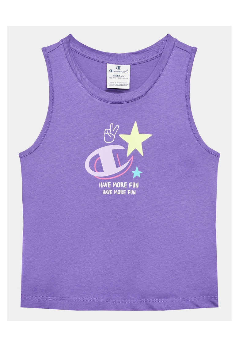 Compleu tricou si pantaloni scurti Fete -  302265671 - Bumbac - Violet