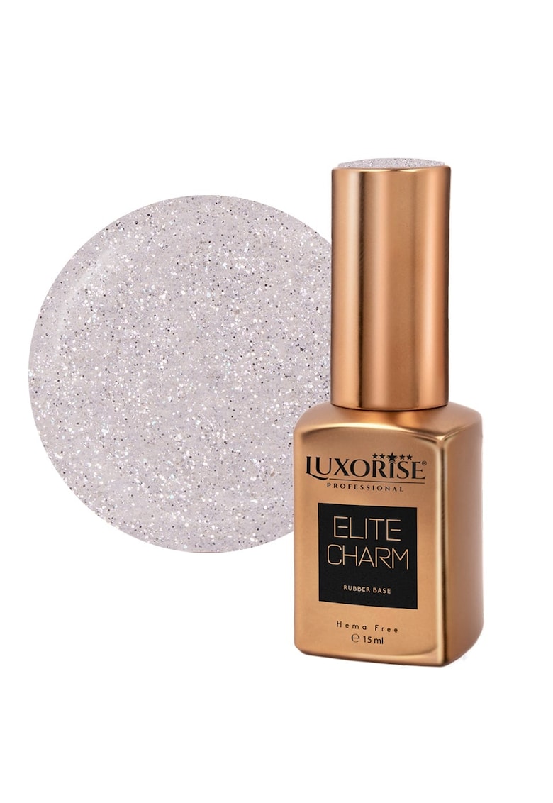 Rubber Base Hema Free  ELITE CHARM - Platinum Twist 15ml