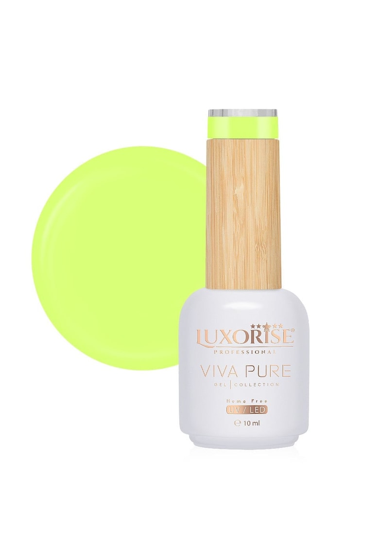 Oja Semipermanenta Hema Free Viva Pure  - Sunlit Lime 10ml