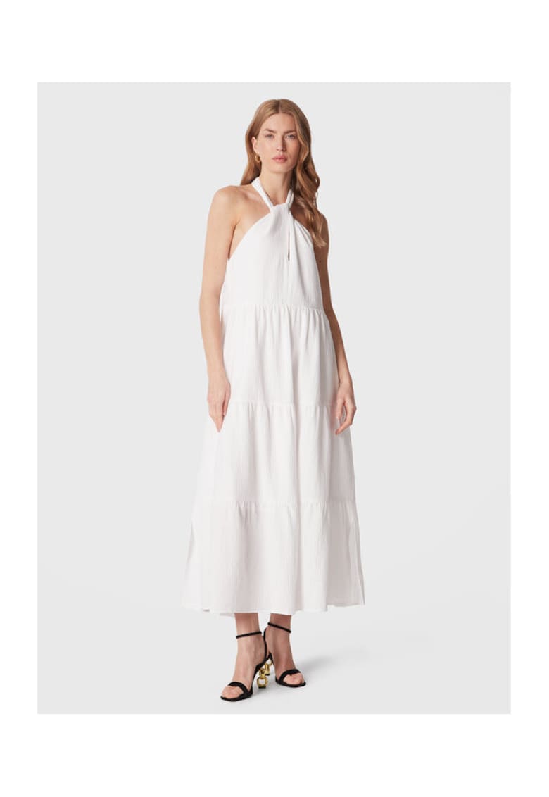 Rochie dama -  301895749 - Bumbac - Alb - Alb