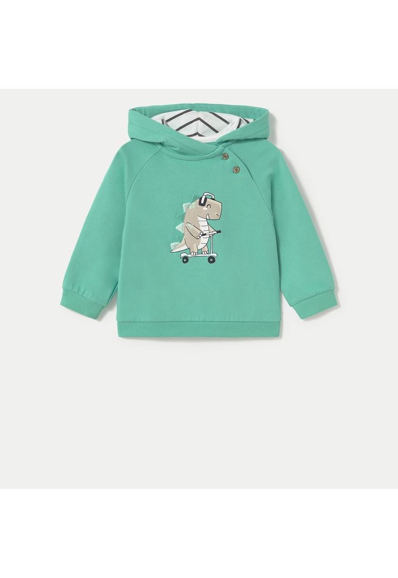 Bluza baieti  1467 - Bumbac/Poliester - Verde - Verde