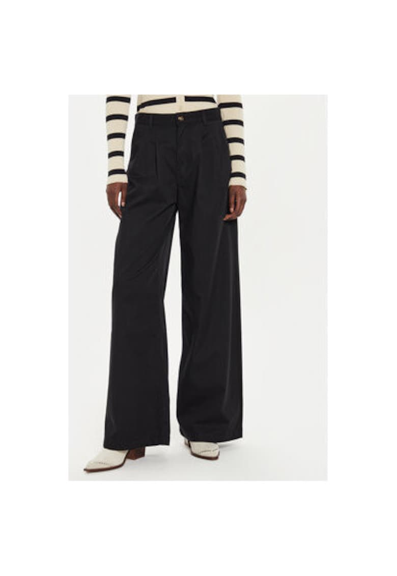 Pantaloni dama Levi S - Bumbac/Lyocell - Negru - Negru