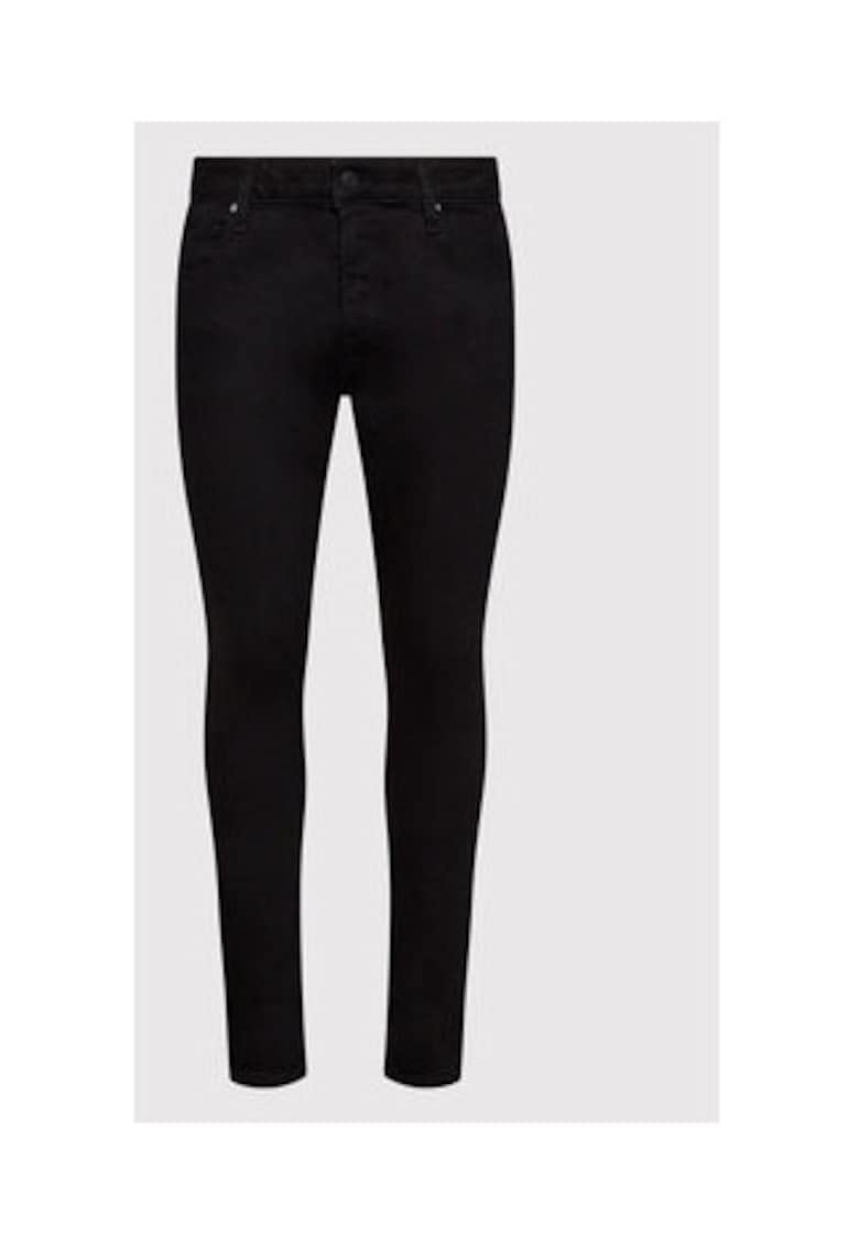 Blugi skinny cu talie medie