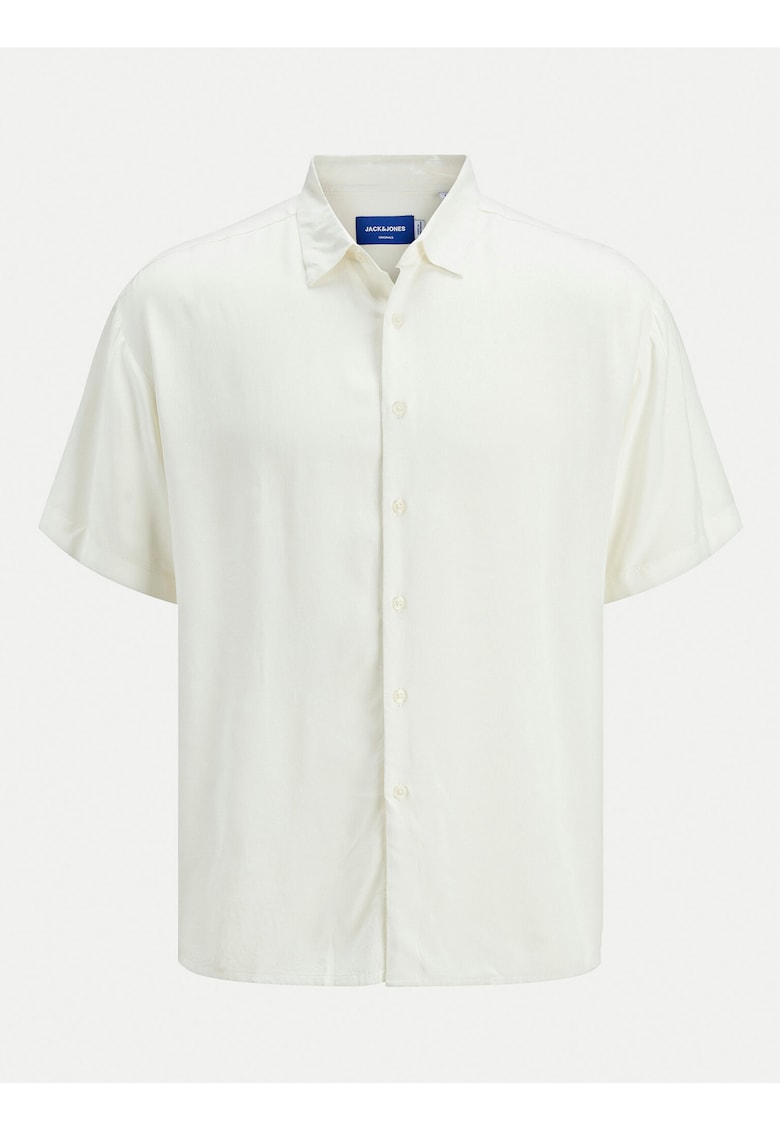 Camasa barbati Jack Jones - 12271078 - Viscoza - Alb - Alb