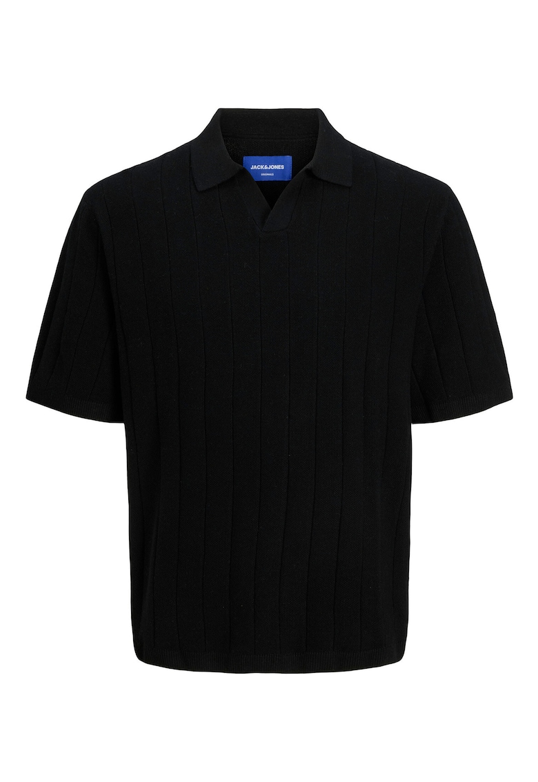 Pulover barbati Jack Jones - 12272578 - Bumbac - Negru - Negru