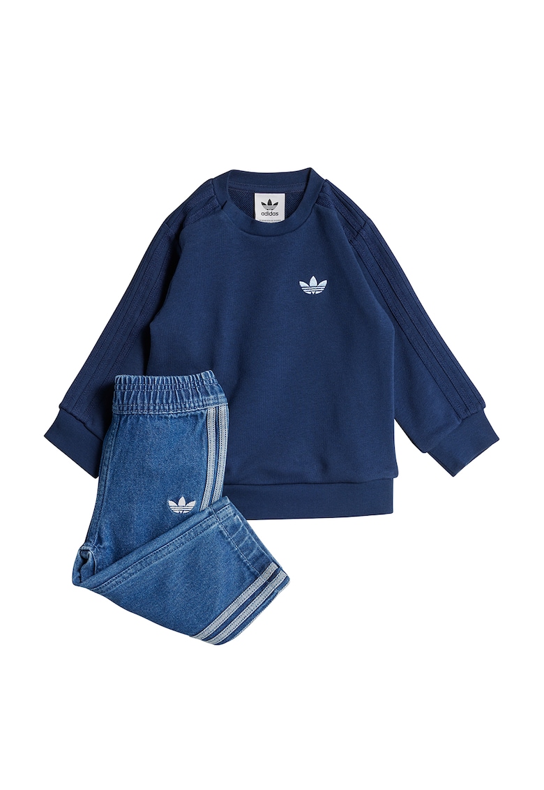 Set de bluza de trening si blugi - Albastru
