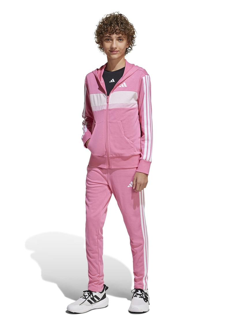 Oferte la Trening cu logo - Roz pastel/Alb optic