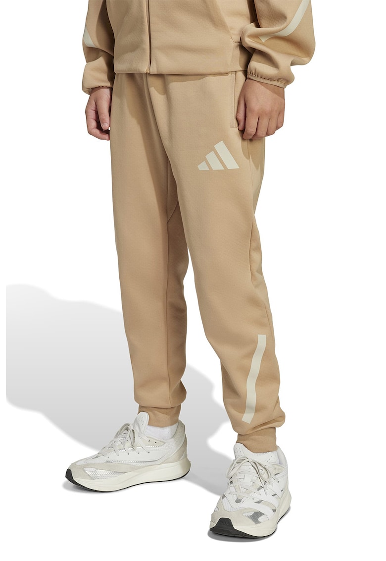Pantaloni de trening cu snur Z.N.E - Bej