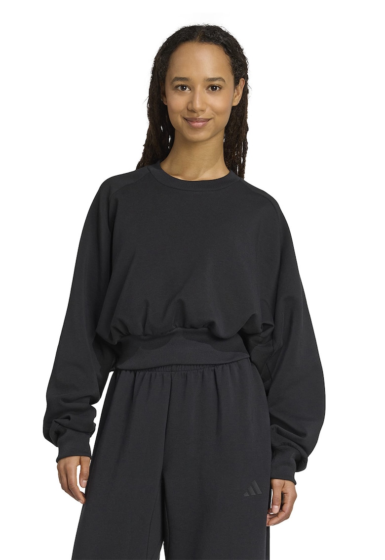 Bluza de trening din amestec de modal cu croiala lejera Soft Lux - Negru