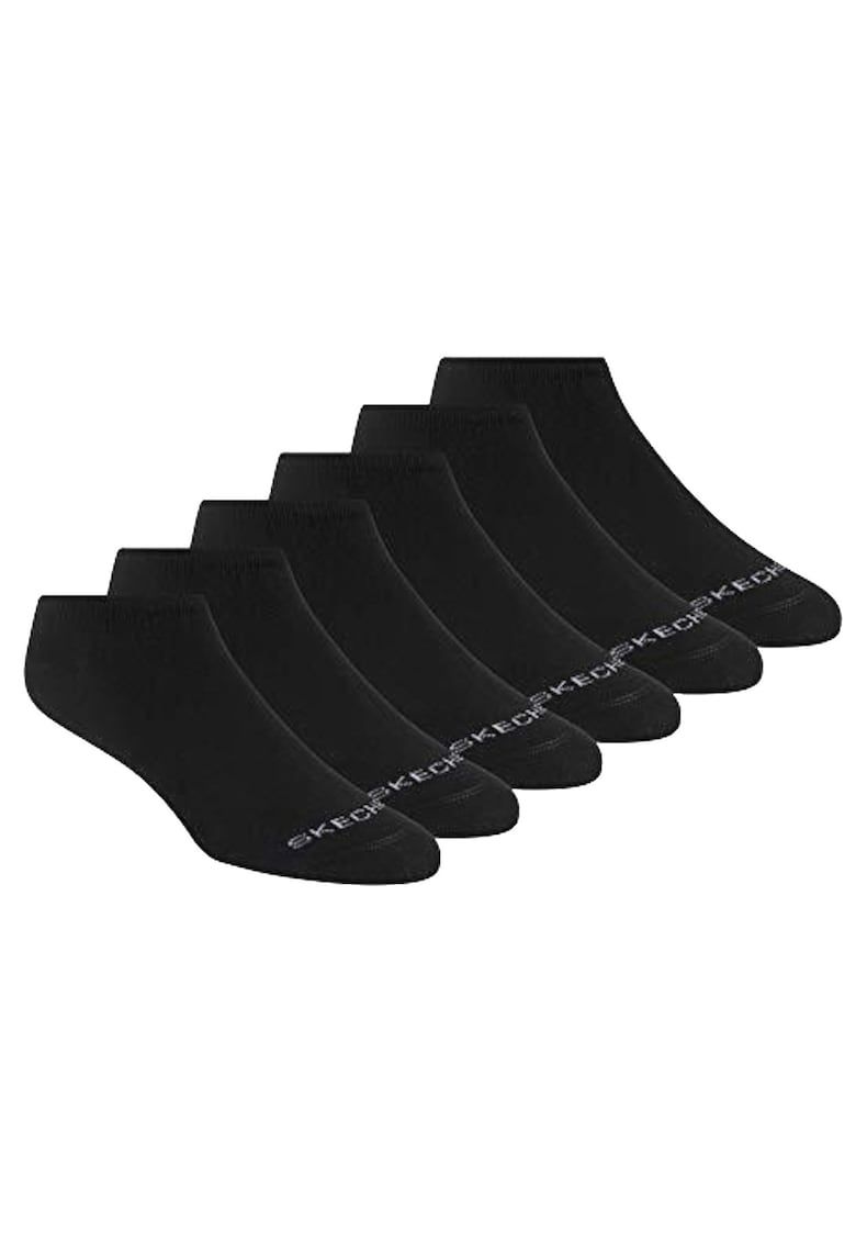 Set sosete -  6pk Womens Cotton Nshw Socks S116979-BLK - Negru - 35-39 -5; 6 buc