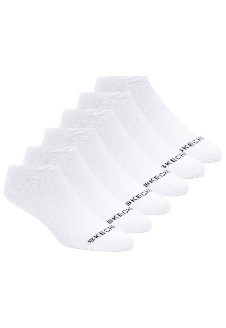 Set sosete -  6pk Womens Cotton Nshw Socks S116979-WHT - Alb - 35-39 -5; 6 buc