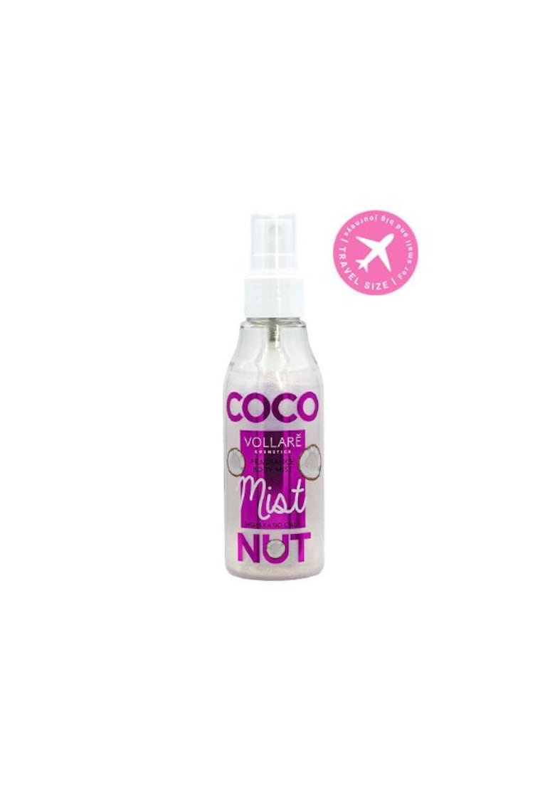 Spray de corp cu efect de stralucire -  Aroma nuca de cocos - 75 ml