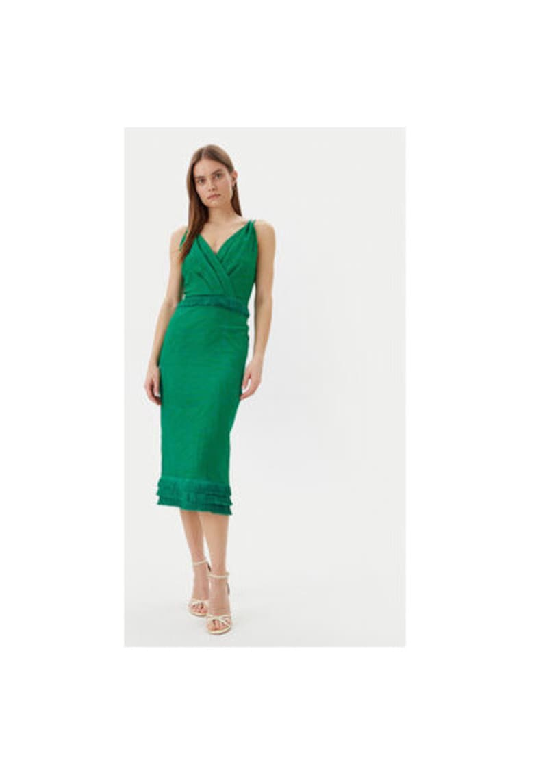 Rochie dama  P25CPAB02001 - Viscoza/Poliamida - 46794 - Verde