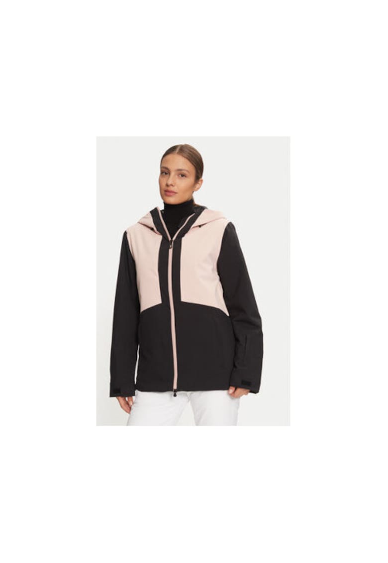 Geaca ski dama -  304735332 - Poliester - Negru - Negru/Roz