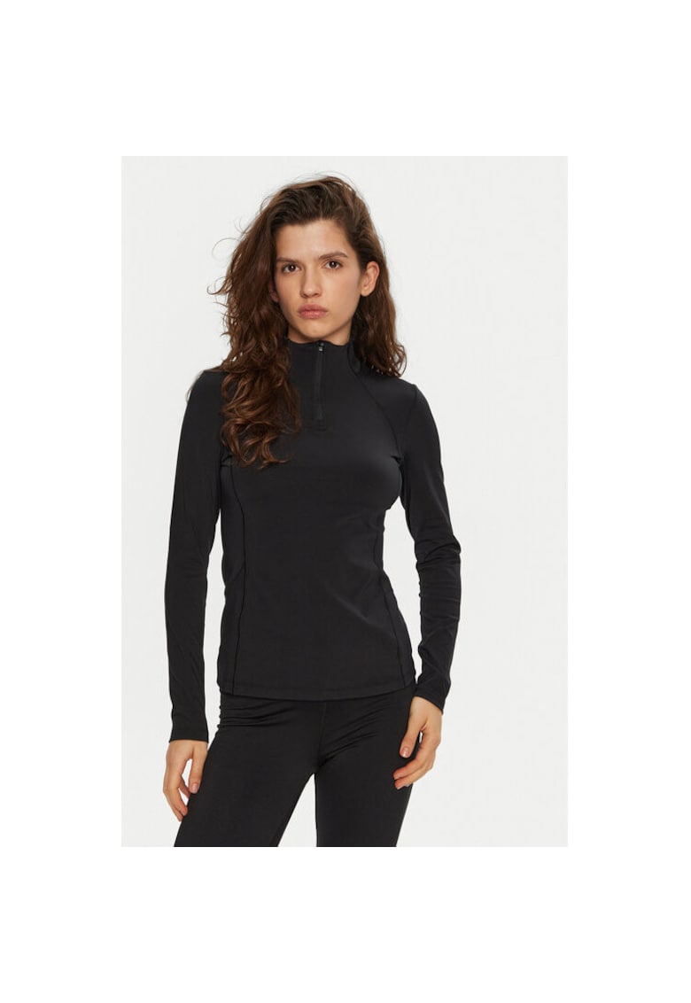 Bluza termica dama  303945626 - Poliester/Elastan - Negru - Negru