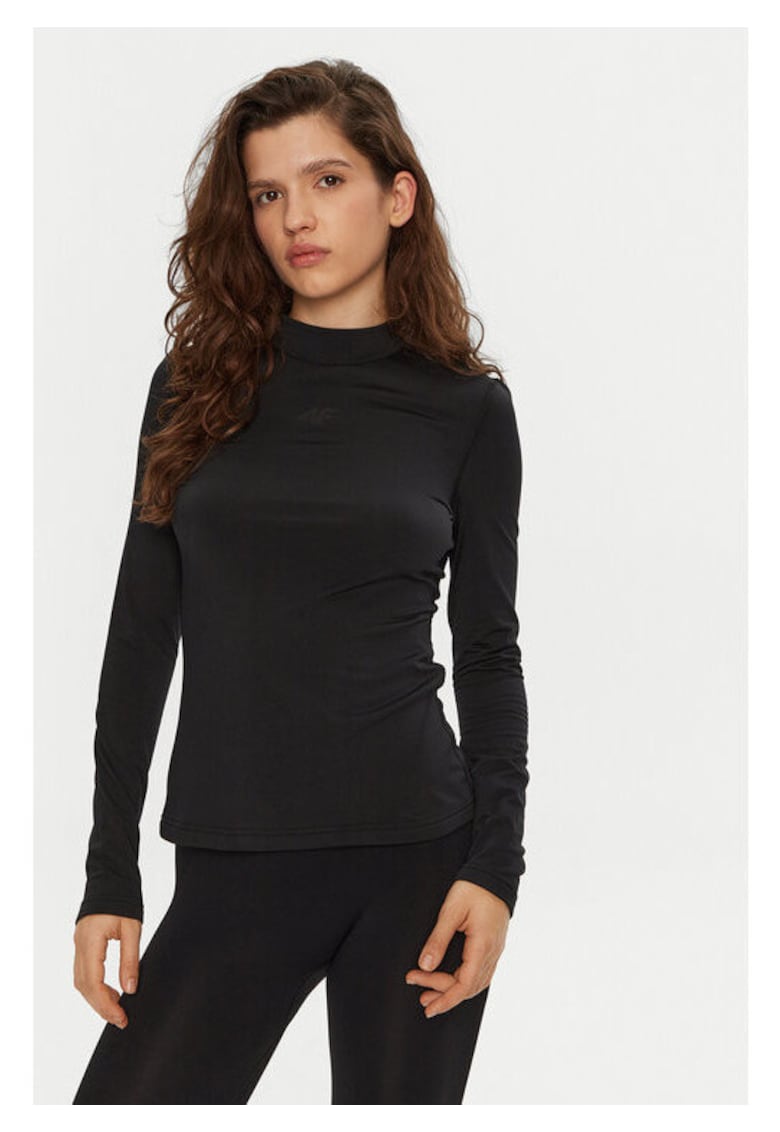 Bluza termica dama  303945633 - Poliester - Negru - Negru