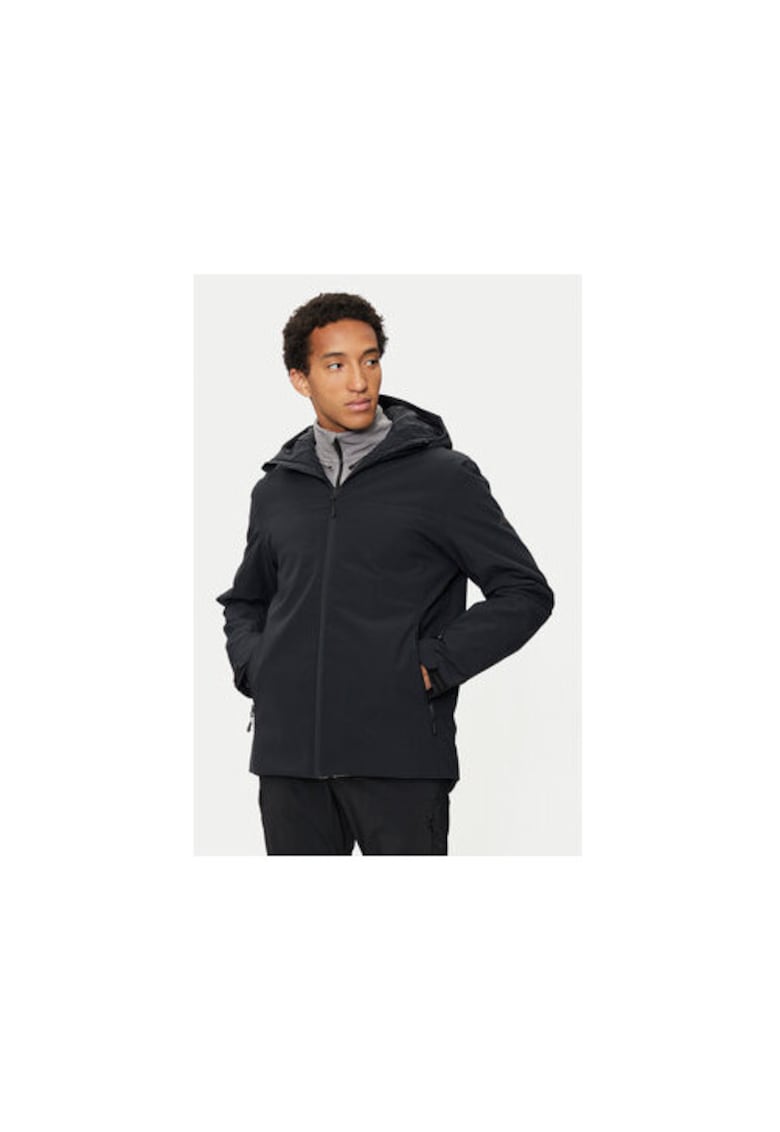 Geaca ski barbati -  303945497 - Poliester - Negru - Negru