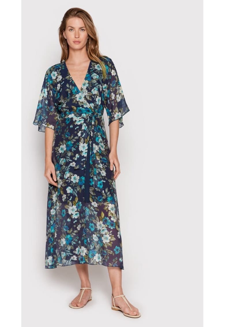 Rochie dama -  Bleumarin - Viscoza