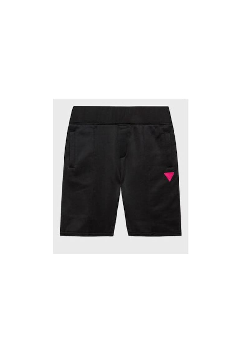 Pantaloni scurti uni cu talie elastica