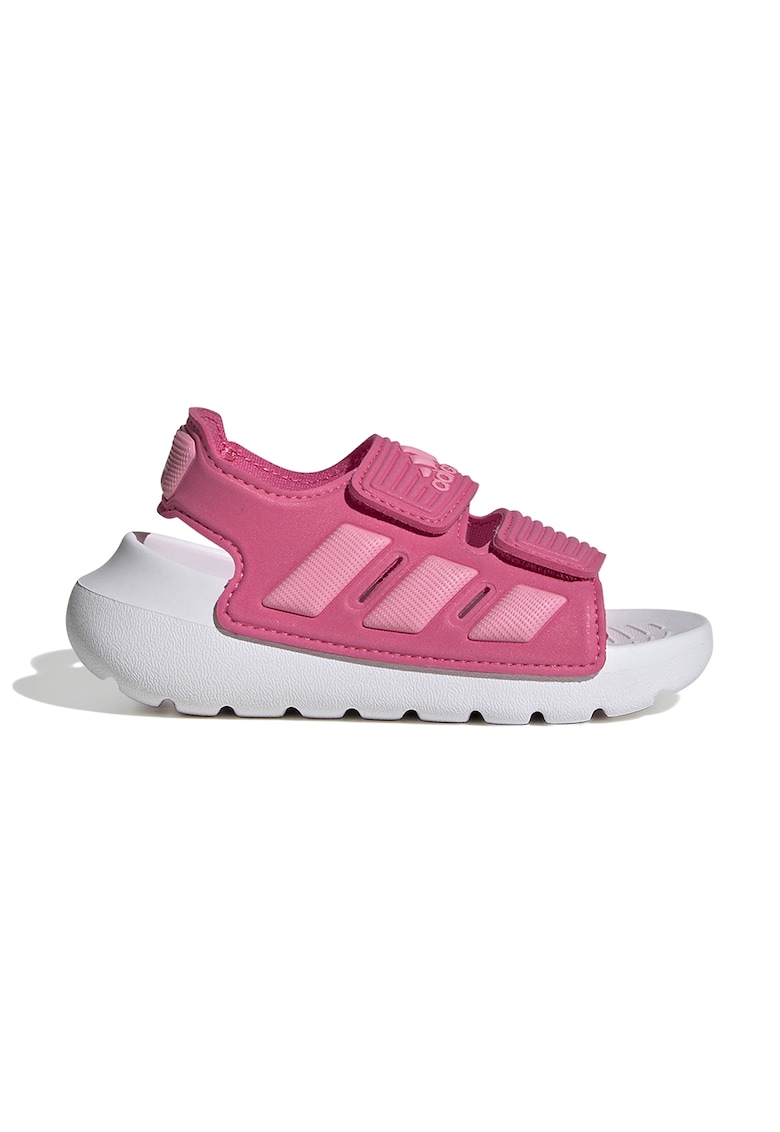Sandale cu talpa wedge si inchidere velcro Altaswim 2.0 - Roz