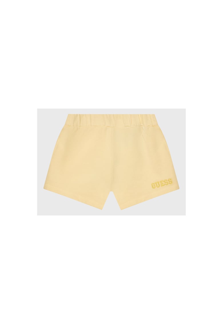 Pantaloni scurti copii -  Bumbac - Bej - Bej