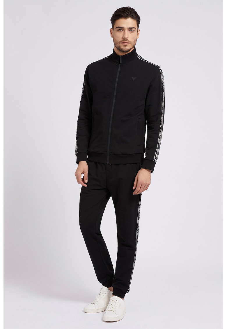 Bluza cu fermoar - pentru antrenament - Negru