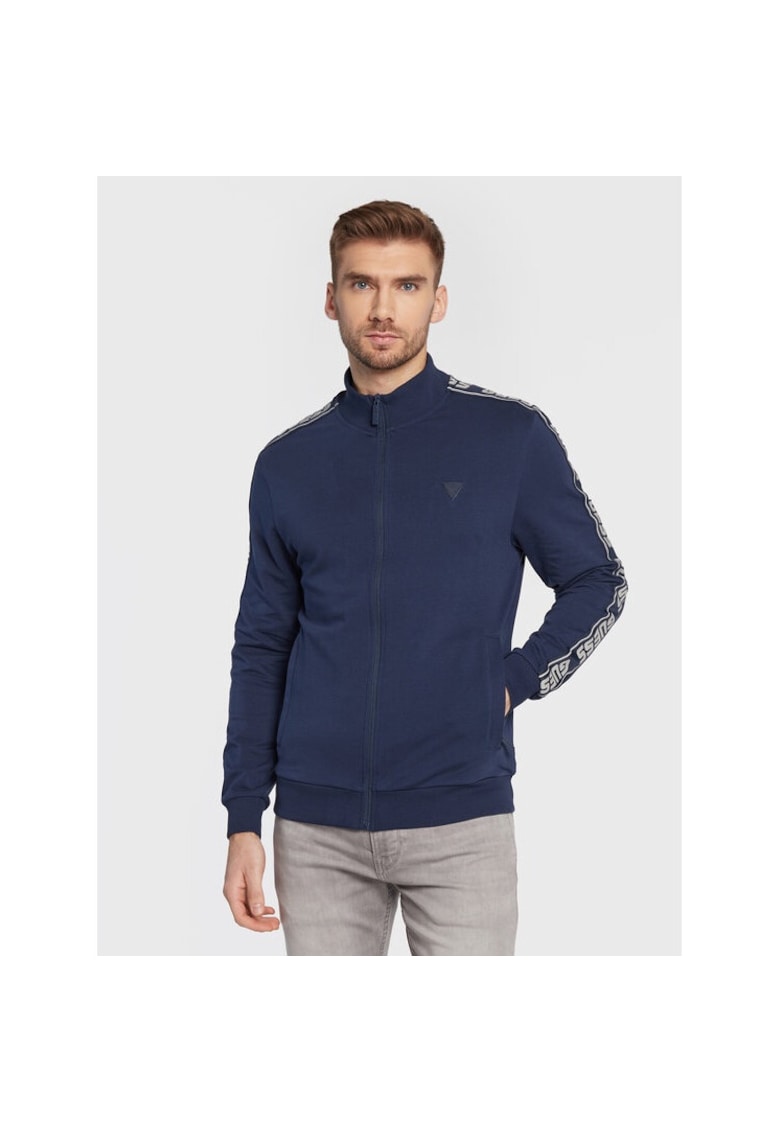 Bluza sport barbati -  777688 - Bleumarin - Bumbac