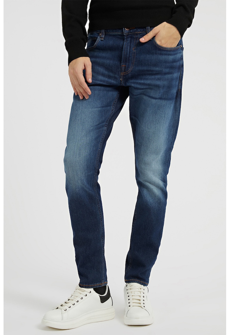 Blugi skinny Chris - Bleumarin