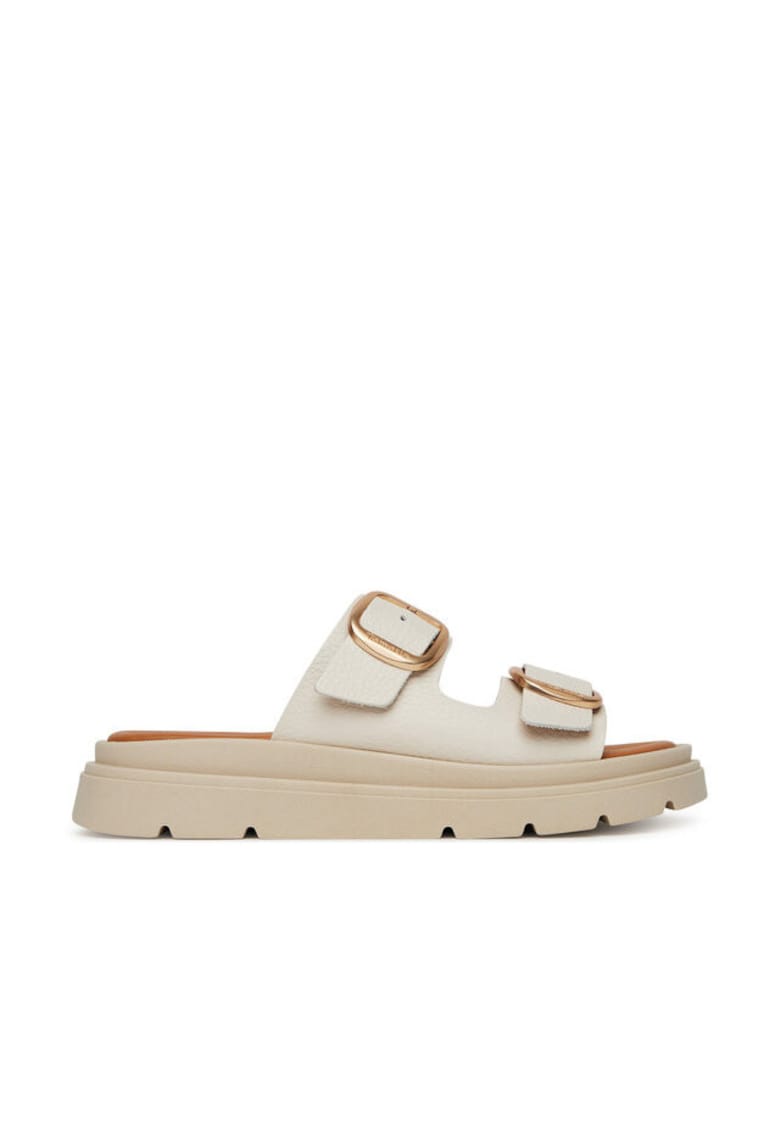 Slapi dama - 1-27239-42 -  Piele naturala - Bej