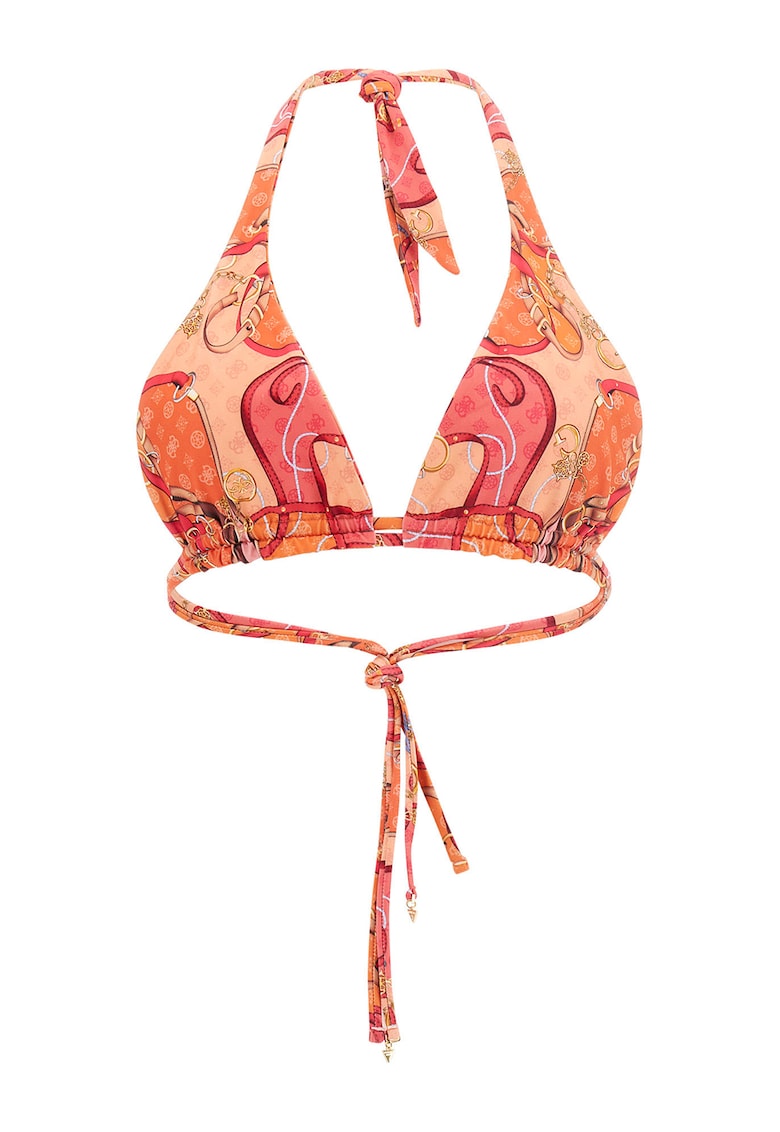 Sutien de baie halter - Portocaliu