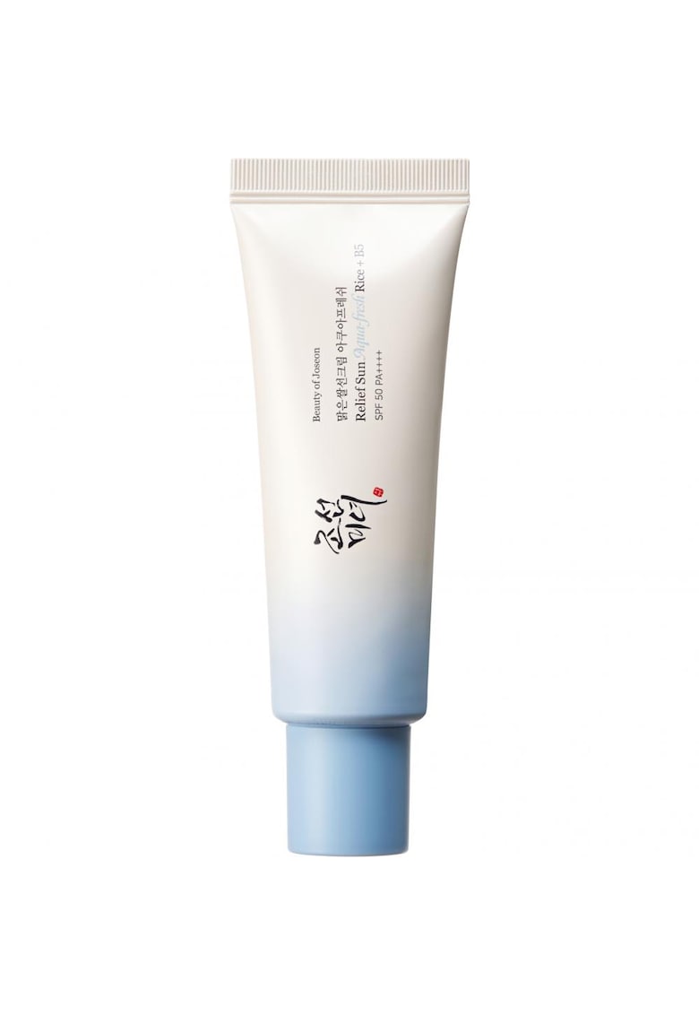 Crema lejera  pentru protectie solara cu SPF 50 - PA++++ - extract de orez si vit. B5 - 50 ml