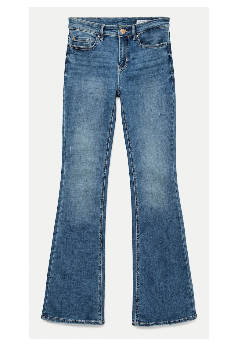 Pantaloni dama  10302478 - Bumbac/Bumbac - XL-L34 INTL - Albastru