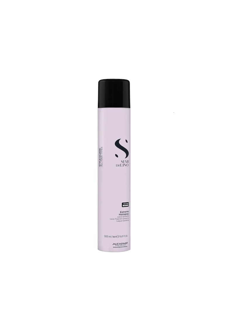 Fixativ cu fixare extra puternica si stralucire  Milano Style & Care Extreme Hairspray - 500 ml