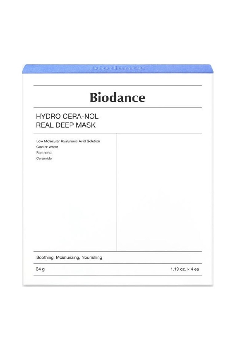 Masca pentru fata  Hydro Cera-nol Real Deep Hydrogel 4x34g