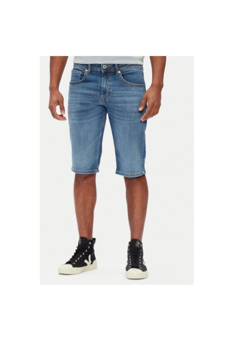 Pantaloni scurti din denim barbati  PM801081EE5 - Bumbac/Poliester - 29 US - Albastru