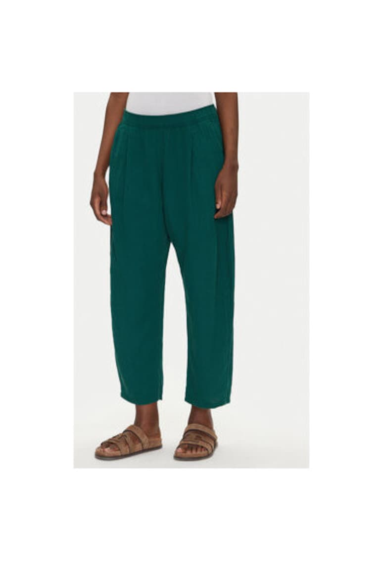 Pantaloni dama  713952-04 - Bumbac - 46794 - Verde