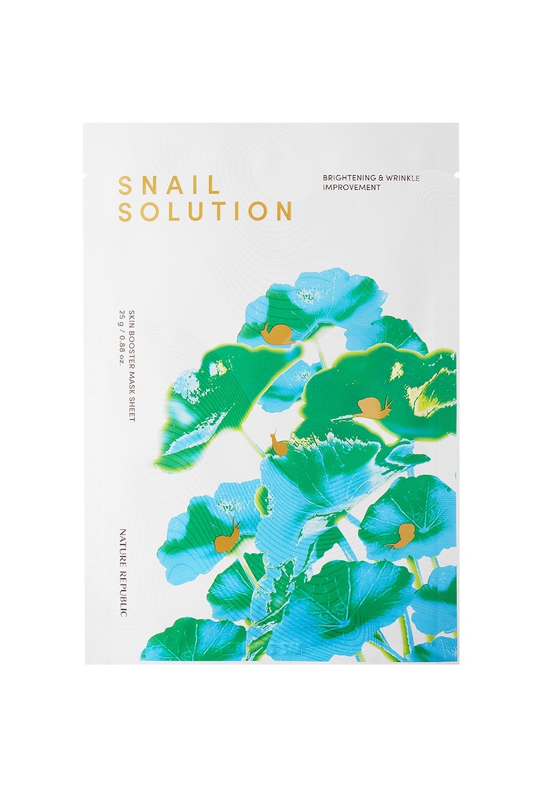 Snail Solution Skin Booster Mask Sheet Masca de fata 25 gr