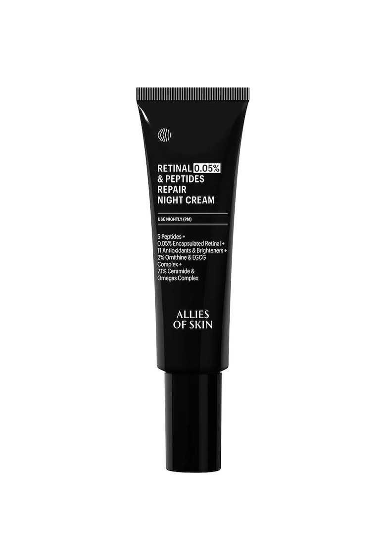 Crema de fata reparatoare de noapte -  Retinal 0.05% & Peptides - 48 ml