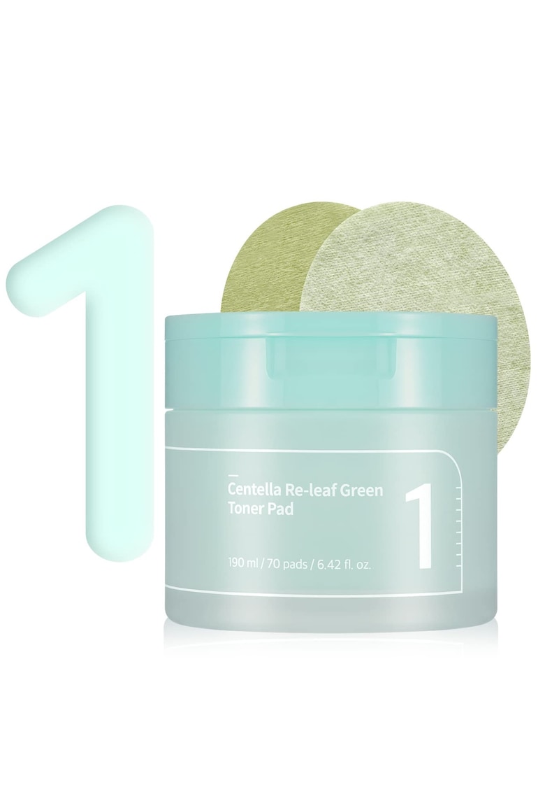 Produs demachiere -  No.1 Centella Re-leaf Green - 190 ml - 70 bucati