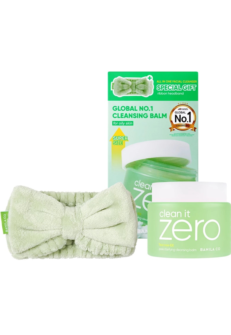Set balsam de curatare -  Clean it Zero Cleansing Balm Pore Clarifying - 180 ml