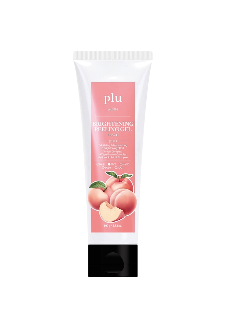 Brightening Peeling Gel Exfoliant cu ulei de peirsica 100 gr