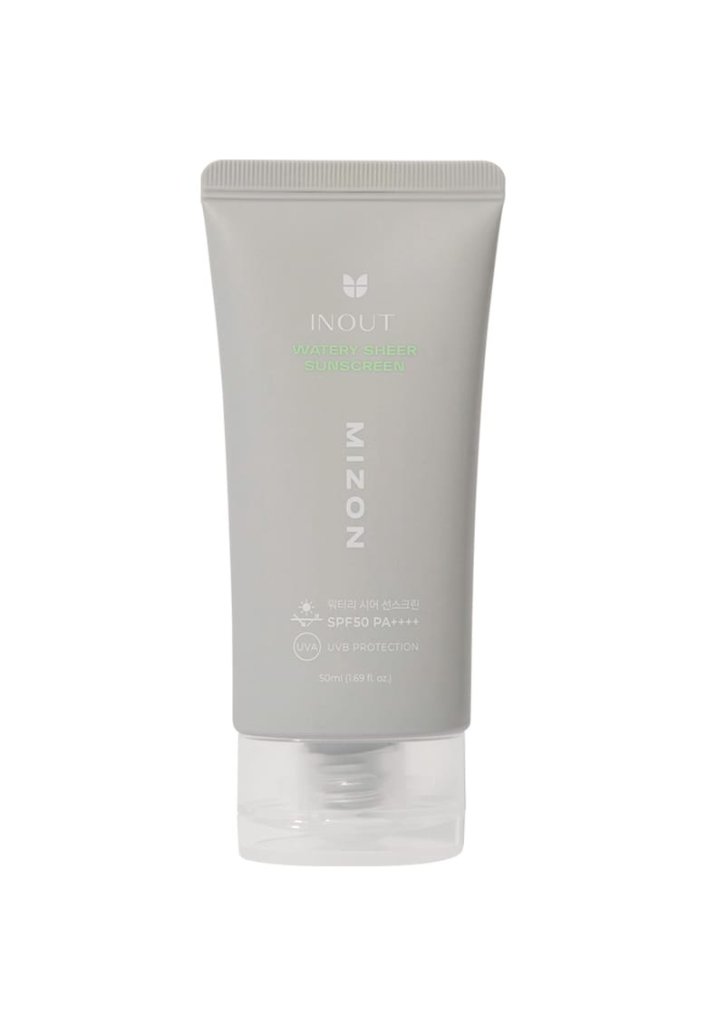Inout Watery Sheer Sunscreen SPF 50 PA++++ Crema de fata 50 ml