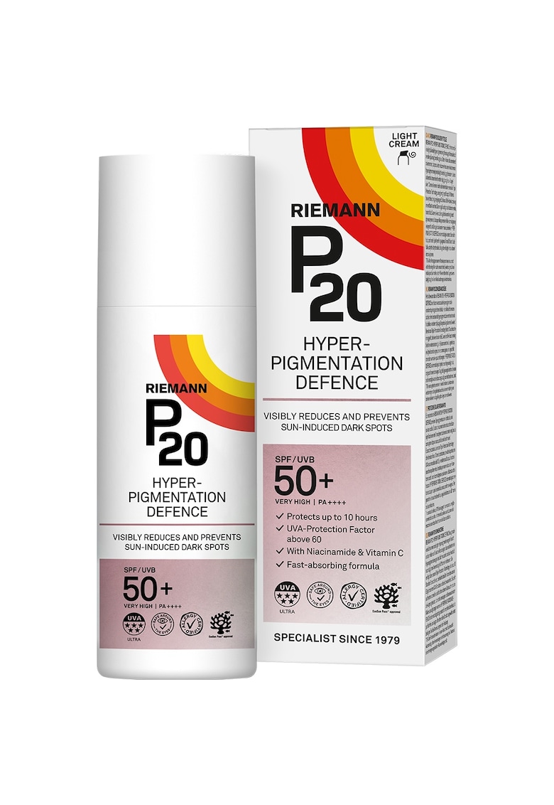 Crema de fata cu protectie solara SPF 50+  Hyperpigmentation Defence - 50 ml