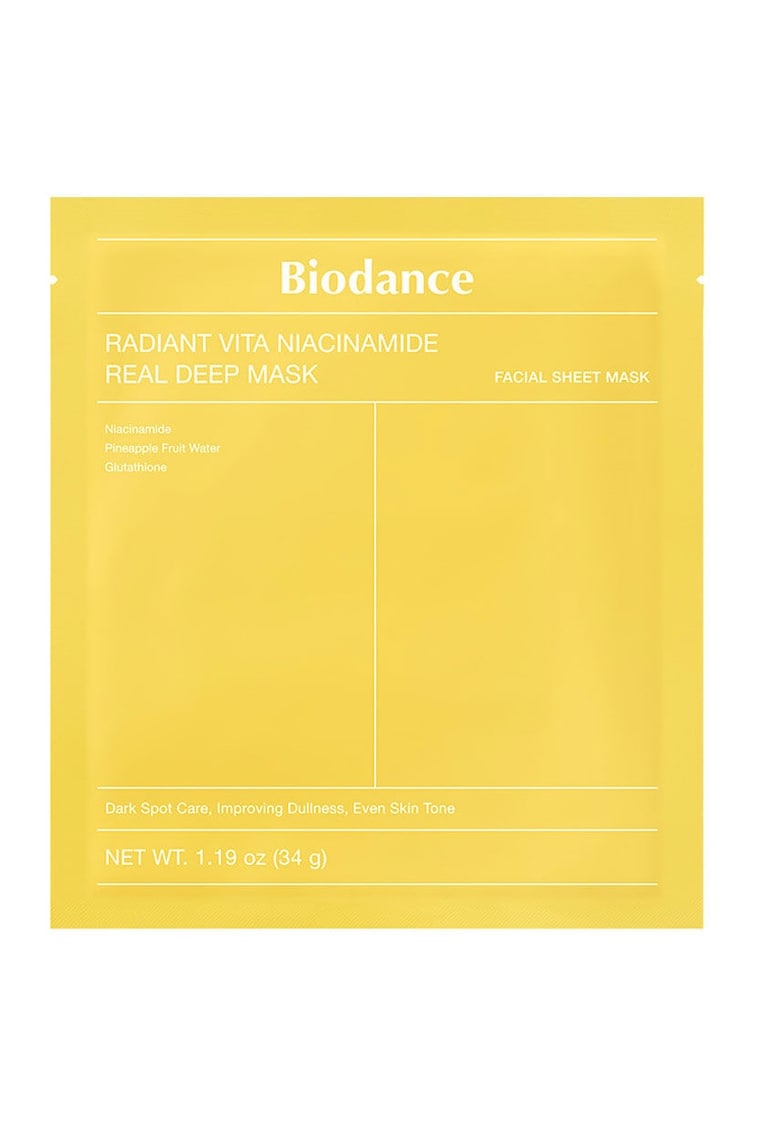 Masca de fata -  Radiant Vita Niacinamide Real Deep Mask - 34 gr