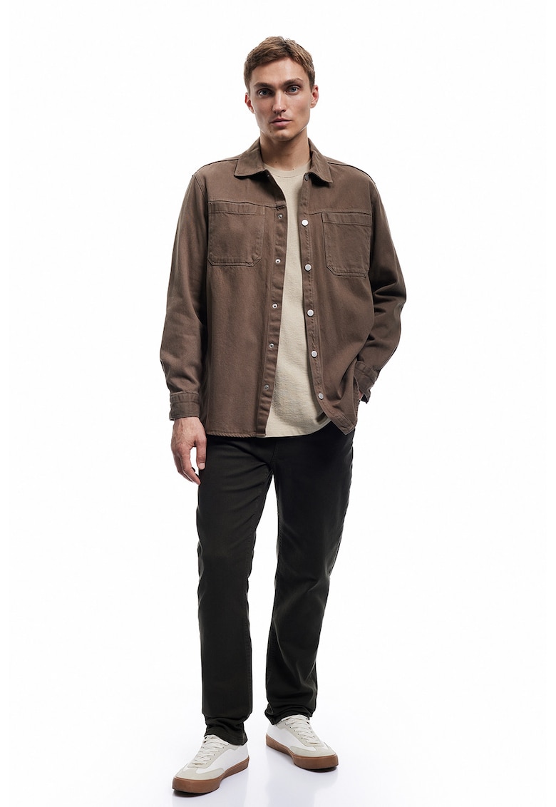 Blugi regular fit - Negru/Gri antracit