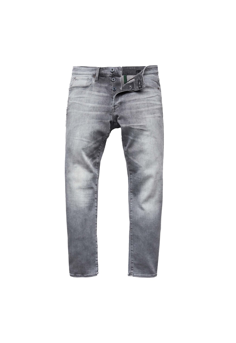 G-Star - Blugi slim fit cu talie medie - Gri