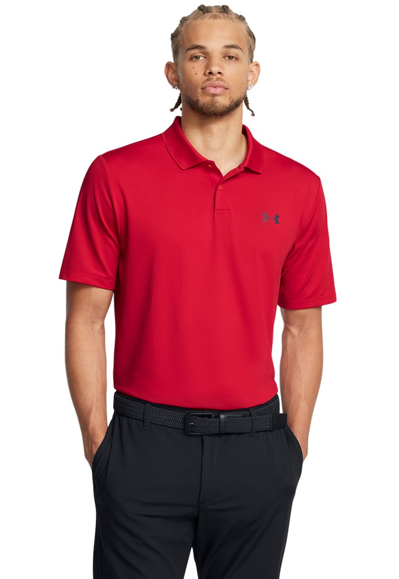 Tricou polo pentru golf Performance 3.0 - Rosu