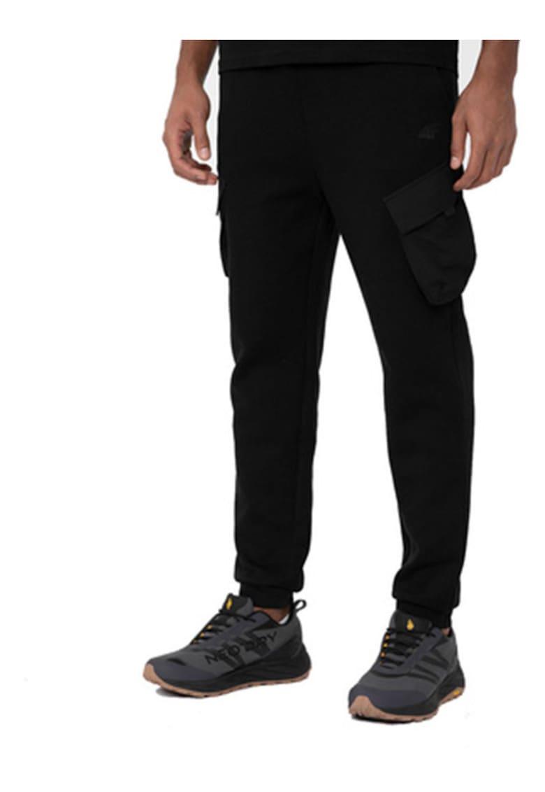 Pantaloni barbati  din bumbac - Negru